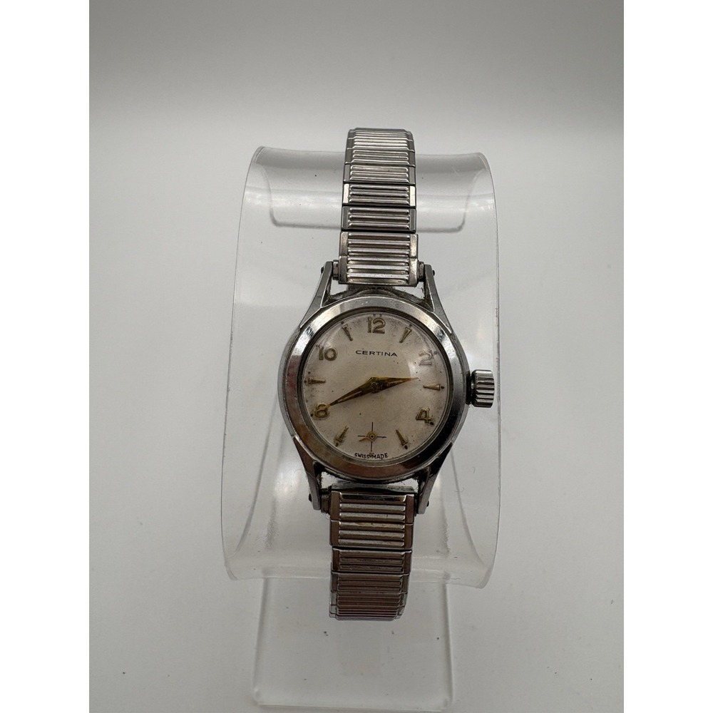 Vintage Certina Women's Watch 1958 Swiss Made Tested Manual Wind Mechanical